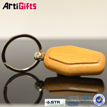 New fashion hot sale wooden key ring